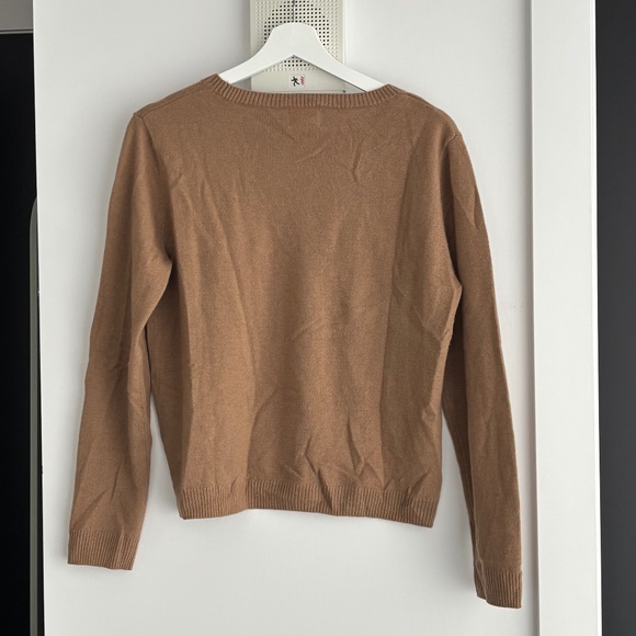 Beige Cashmere Sweater - Picture 2 of 7